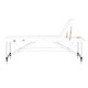 Fotel Stół Składany do Masażu Aluminiowy Komfort 3 Segmentowy