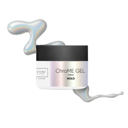 Metaliczny Paint żel do zdobień ChroMe Gel Holo