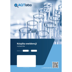 Książka ewidencji roztworów AQTlabo