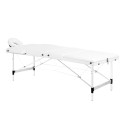 Fotel Stół Składany do Masażu Aluminiowy Balance 3 Segmentowy