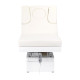 Leżanka SPA kosmetyczna Azzurro 815B świecąca white podgrzewana