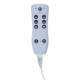 Leżanka SPA kosmetyczna Azzurro 815B świecąca white podgrzewana