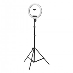 Lampa pierścieniowa Ring light 13' 36W led czarna + statyw