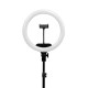 Lampa pierścieniowa Ring light 13' 36W led czarna + statyw