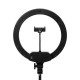 Lampa pierścieniowa Ring light 13' 36W led czarna + statyw