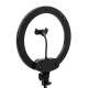 Lampa pierścieniowa Ring light 13' 36W led czarna + statyw