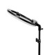 Lampa pierścieniowa Ring light 13' 36W led czarna + statyw